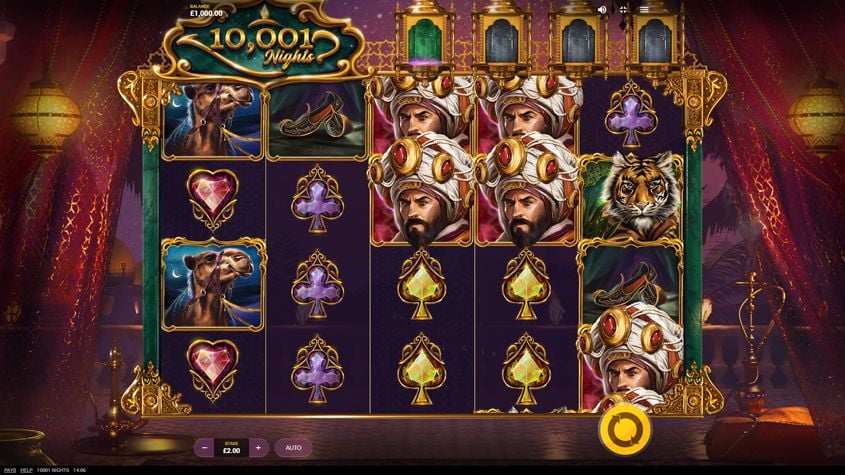 Arabian Night 1001 em Jogos na Internet
