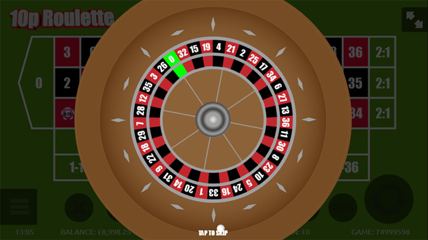 10p Roulette