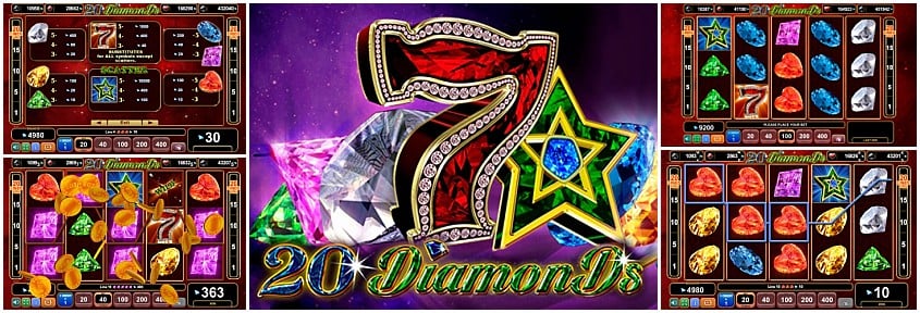 20 diamonds egt