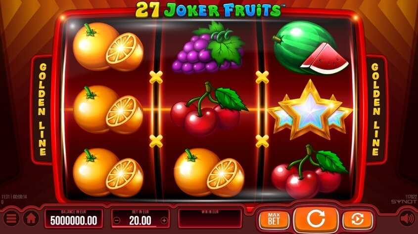 27 Space Fruits slot