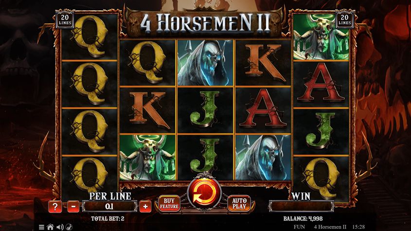 Book of 4 Horsemen slot