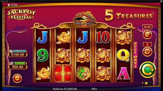 5 Treasures Jackpot Festival