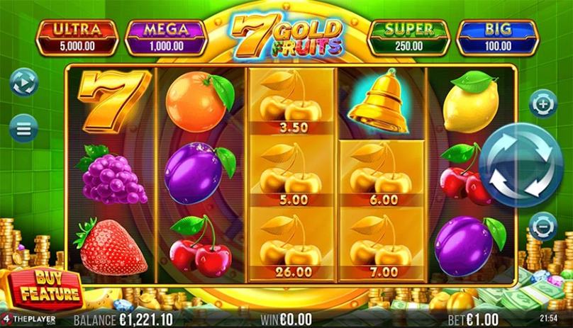 Scandy Gold Fruits Jackpot