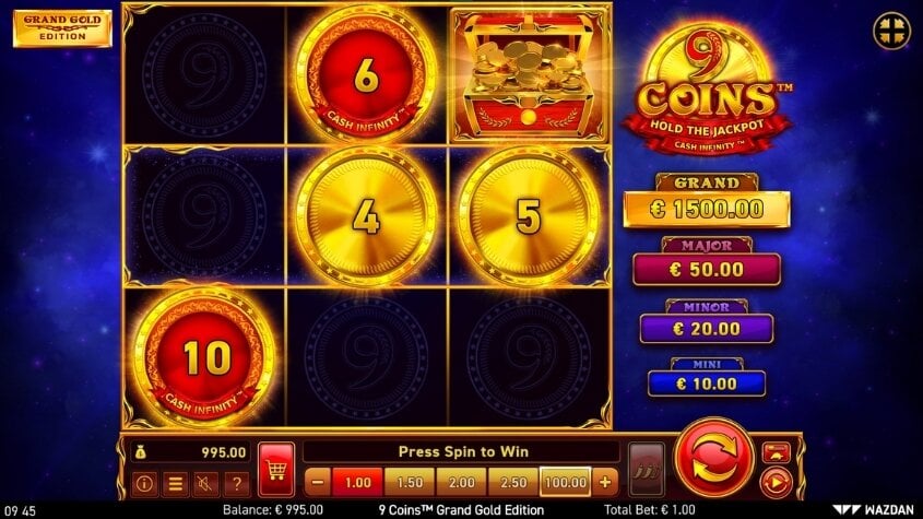 Gold and Money (3x3) slot