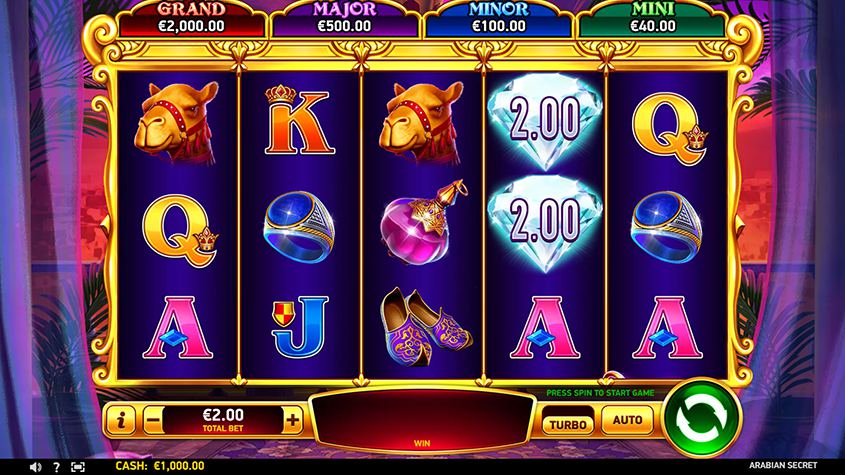 Arabian Secret Slot - Free Play in Demo Mode