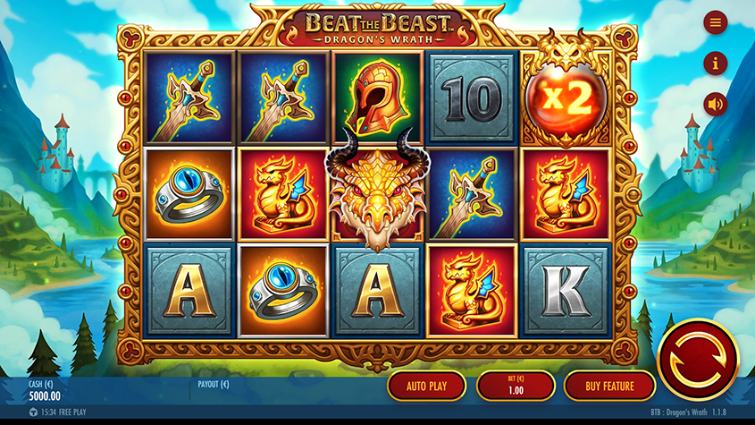 Beat the Beast Dragon’s Wrath Slot | Play Online | RTP: 96.18%