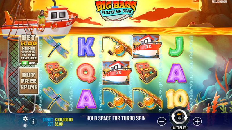 Big Bass Floats My Boat Slot | Play Online | RTP: 96.07%