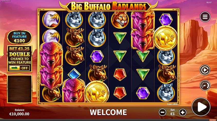 big buffalo badlands slot