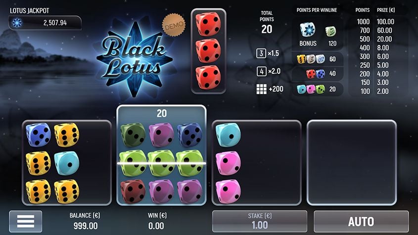 Black Lotus Numbers slot