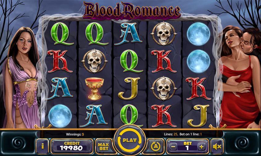 Blood Romance Dice slot