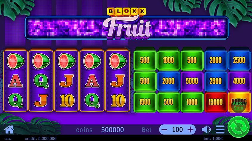 Play Fruit Blox with Crypto - Free demo!