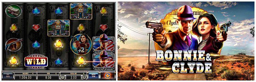 Bonnie and clyde slot machine