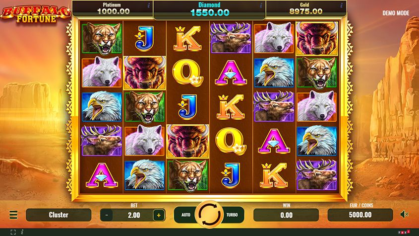 Buffalo Fortune Slot - Free Play in Demo Mode