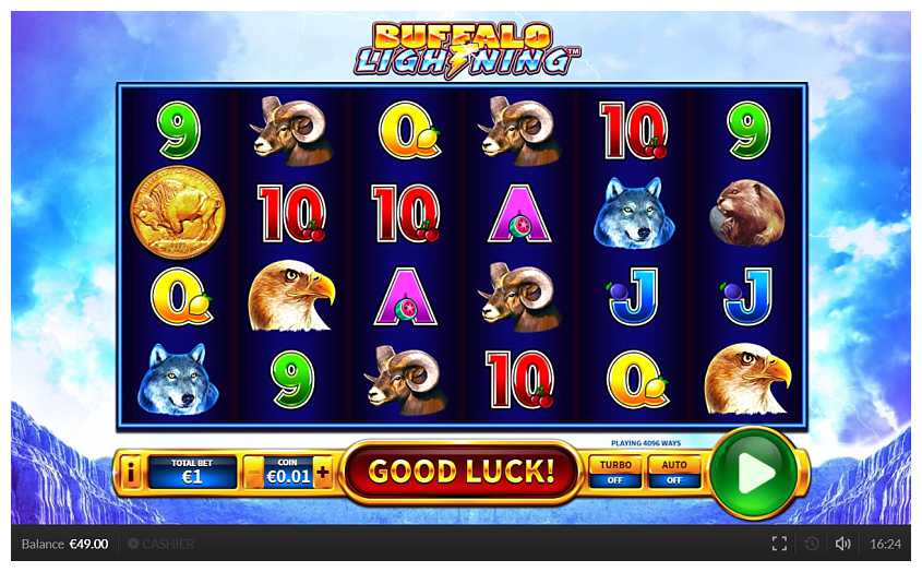 buffalo lightning slot