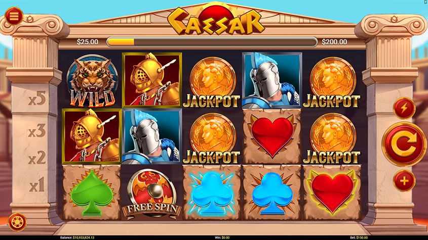 how much do cesar slot machines online app pay