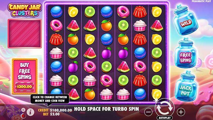 Pragmatic Play lança o 'Candy Jar Clusters', um novo jogo com tema de doces