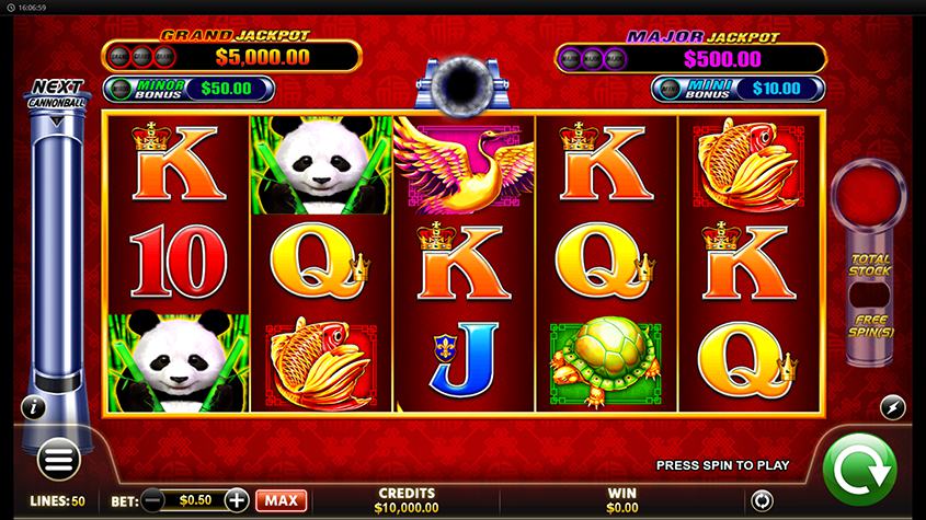 Cannonball Panda slot