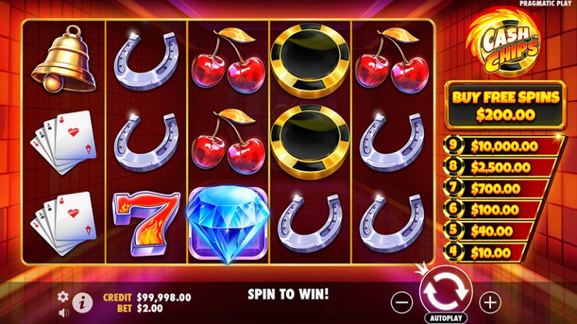 Cash Chips Slot - Free Play in Demo Mode