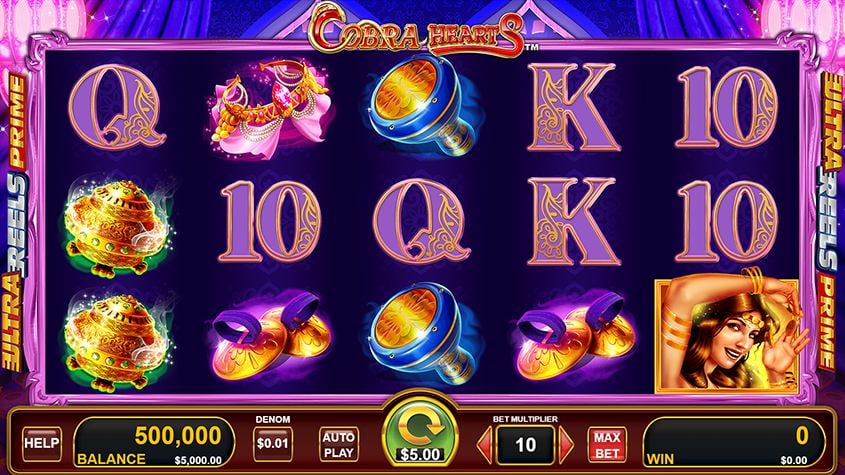 Cobra Hearts Slot - Play Free Slots Demos