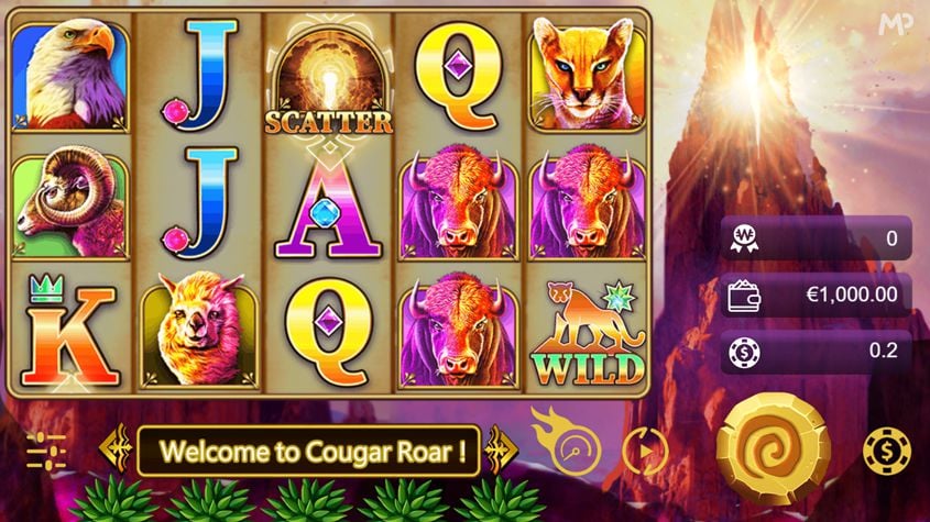 Play wild cougar slot machine