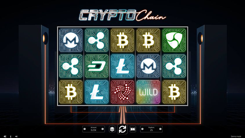 Crypto Chain Slot - Free Play in Demo Mode