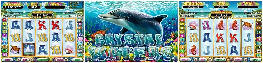 crystal water slot free game