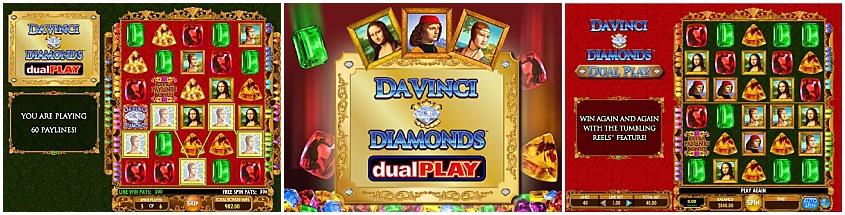 Free davinci diamonds dual playing cards