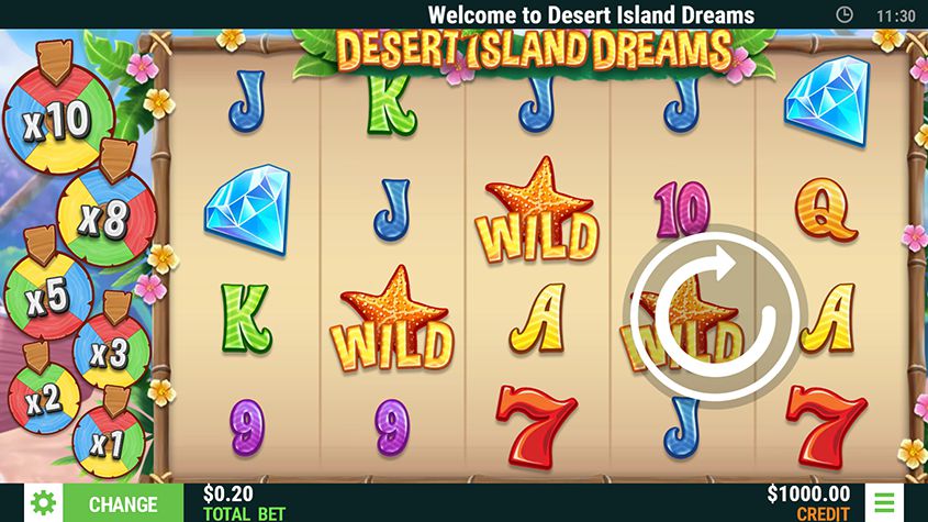 Desert Island Dreams slot