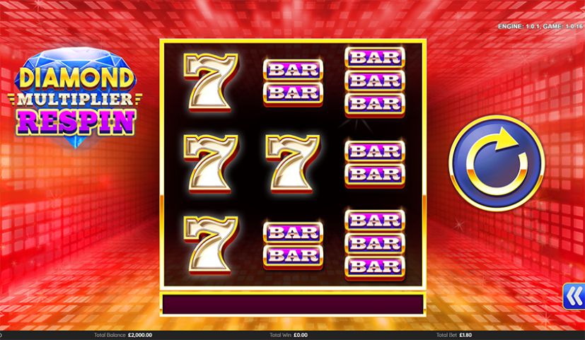 Respins & Diamonds slot