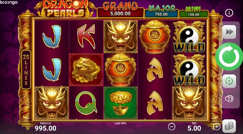 dragon's pearl slot machine