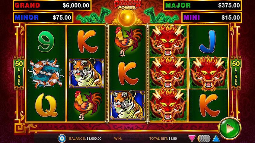 dragon power slot machine