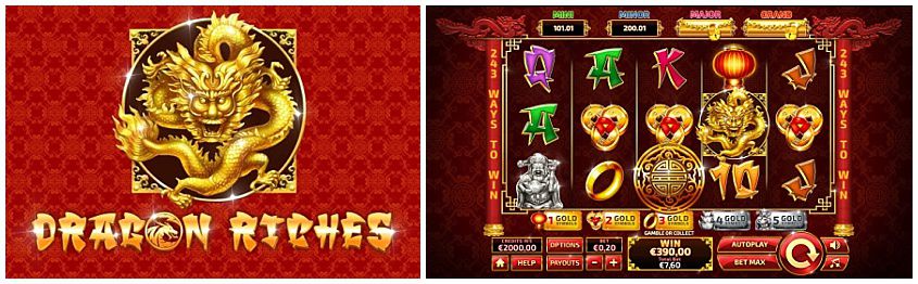 dragon riches slot machine