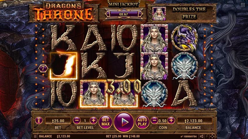 throne of dragons slots