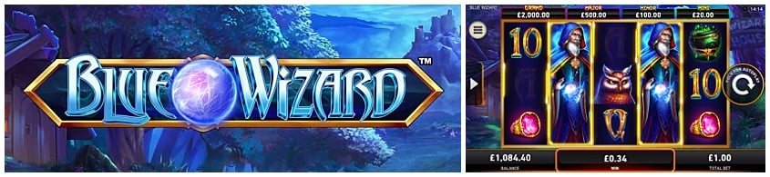 Blue Wizard Slot - Play Online at King Casino