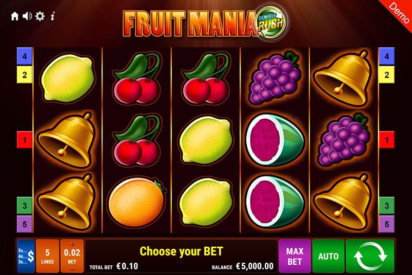 Fruit Mania Double Rush slot