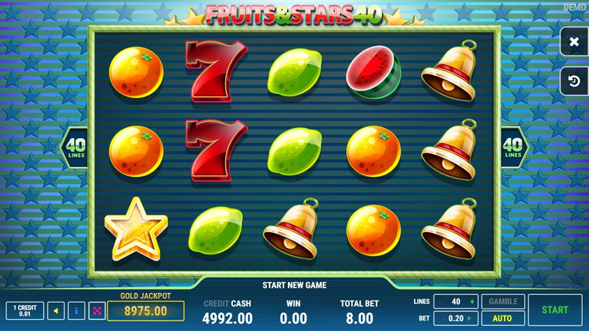 Fruits 'n' Stars Holiday Edition Slot Review & Demo game