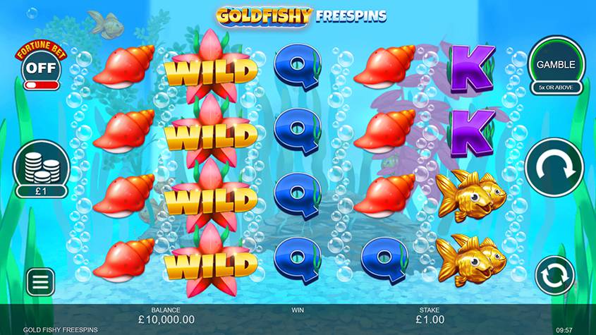 Gold Fishy Free Spins