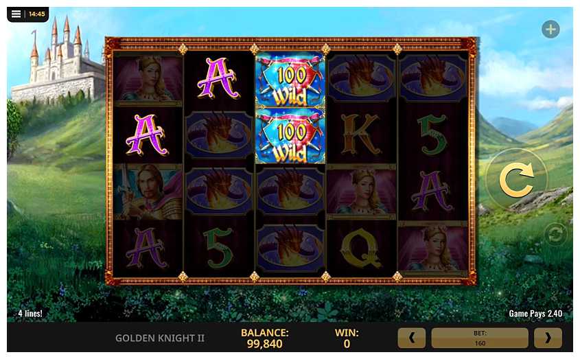 Golden Knight II slot