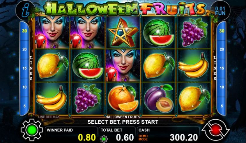 Scary Fruits HD slot