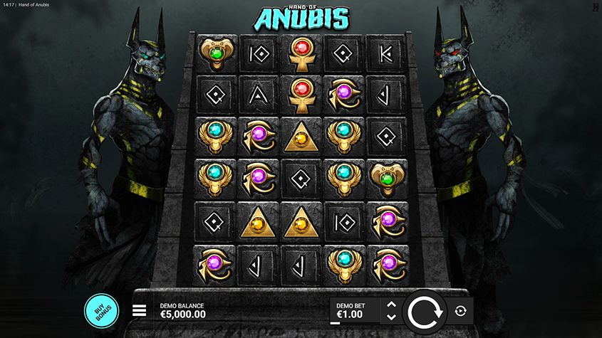 Hand of Anubis Slot Play Online RTP 96.24