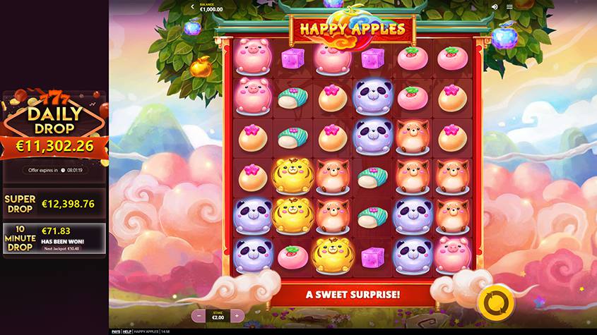 Happy Apples Slot - Free Play in Demo Mode