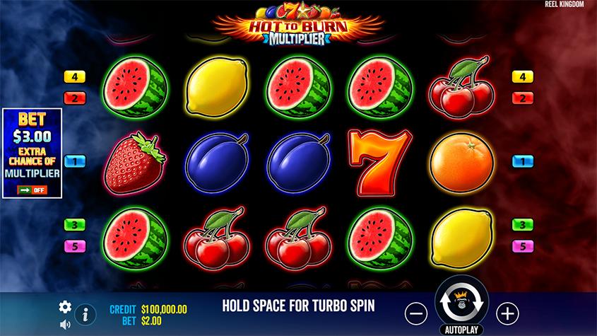 Hot to Burn Multiplier Slot | Play Online | RTP: 96.51%