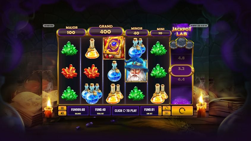 Jackpot Lab Slot - Free Play in Demo Mode