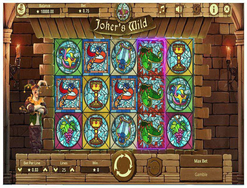 joker wild slot game