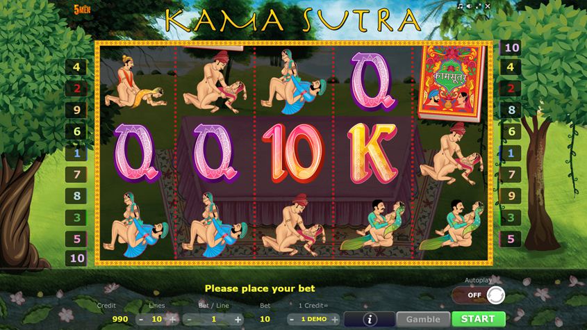 Kamasutra Free Play in Demo Mode