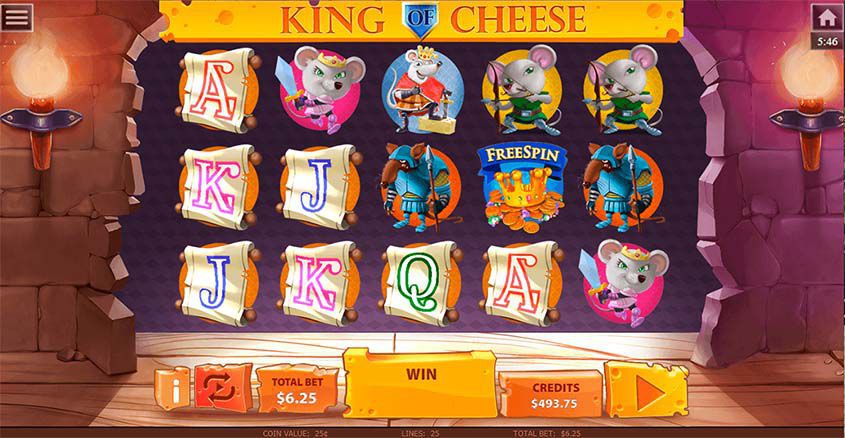 King of Cheese slot