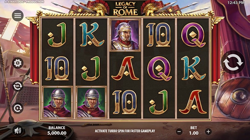 roma legacy slot