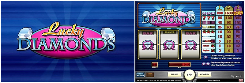 lucky diamond slots