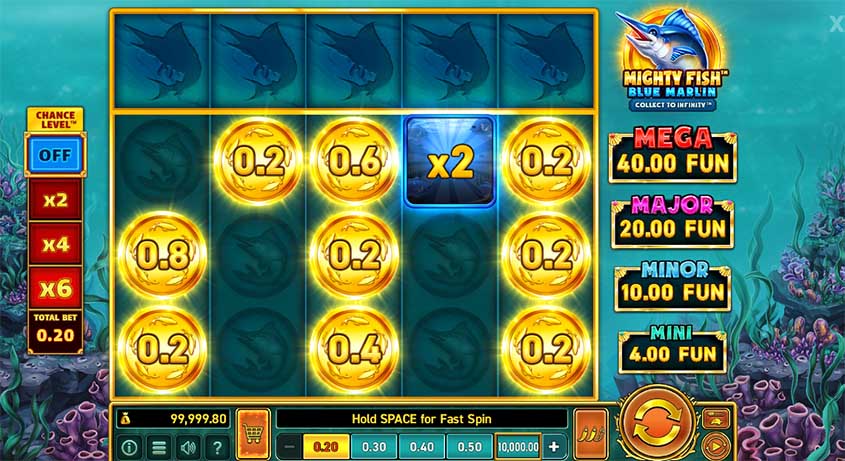 Mighty Fish: Blue Marlin Slot | Play Online | RTP: 96.18%