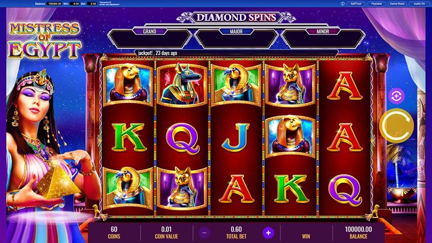 Mistress of Egypt slot